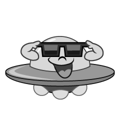 サングラスのUFO