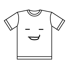 ニヤリのTシャツ