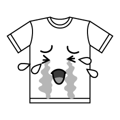 泣くTシャツ